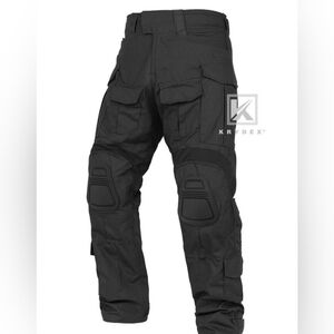 KRYDEX Black‎ Tactical Combat Cargo Trousers Men's  Size 38W